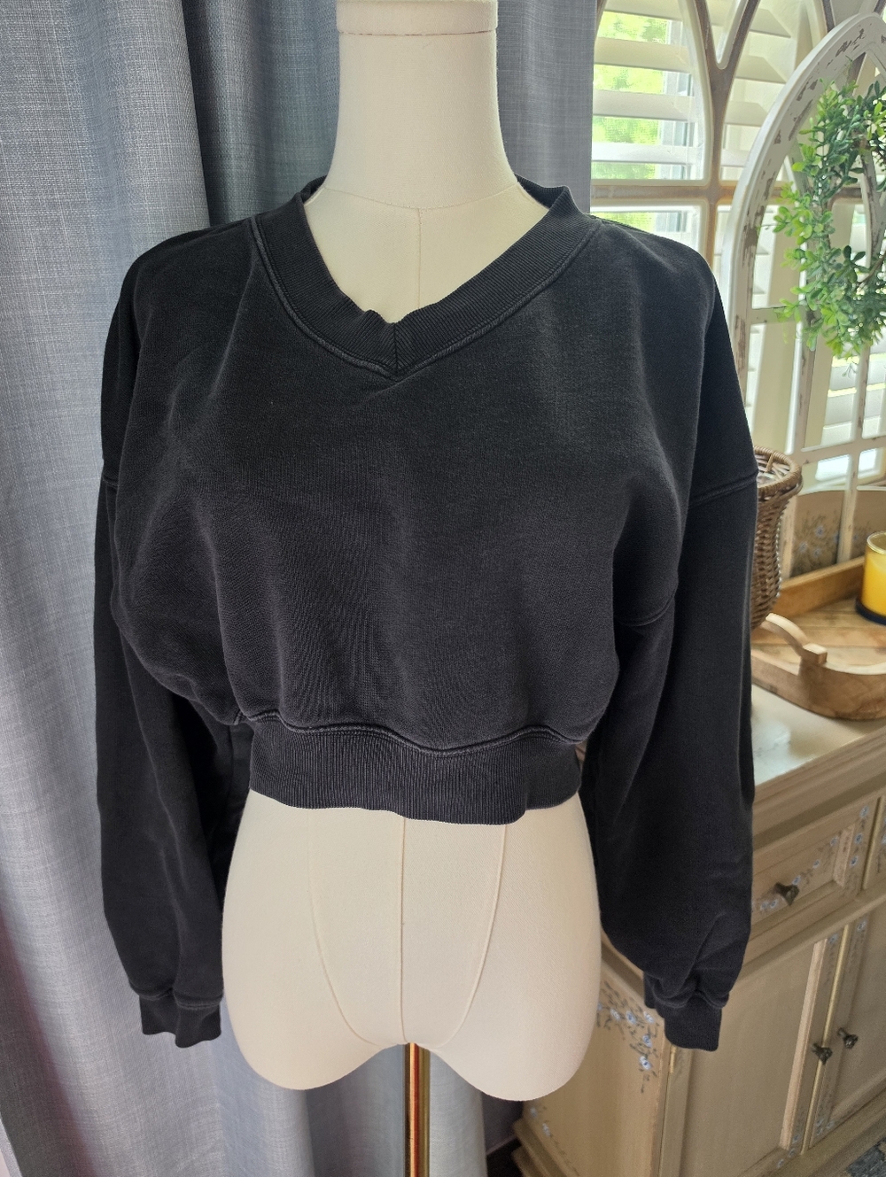 Aerie Offline Cropped Sweater